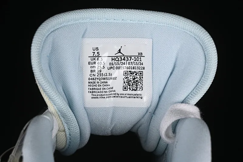 All categories Air Jordan Jordan series basketball shoes Air Jordan 1 Low Air Jordan 1 Low "Coconut Milk Black" AJ1 Joe 1 island style low-top cultural basketball shoes HQ3437-101